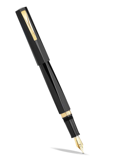 Gioia Sephora Noir gold fountain pen - Fontoplumo