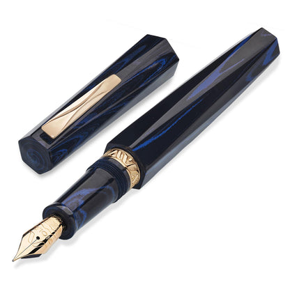 Gioia Sephora Nuit gold fountain pen - Fontoplumo