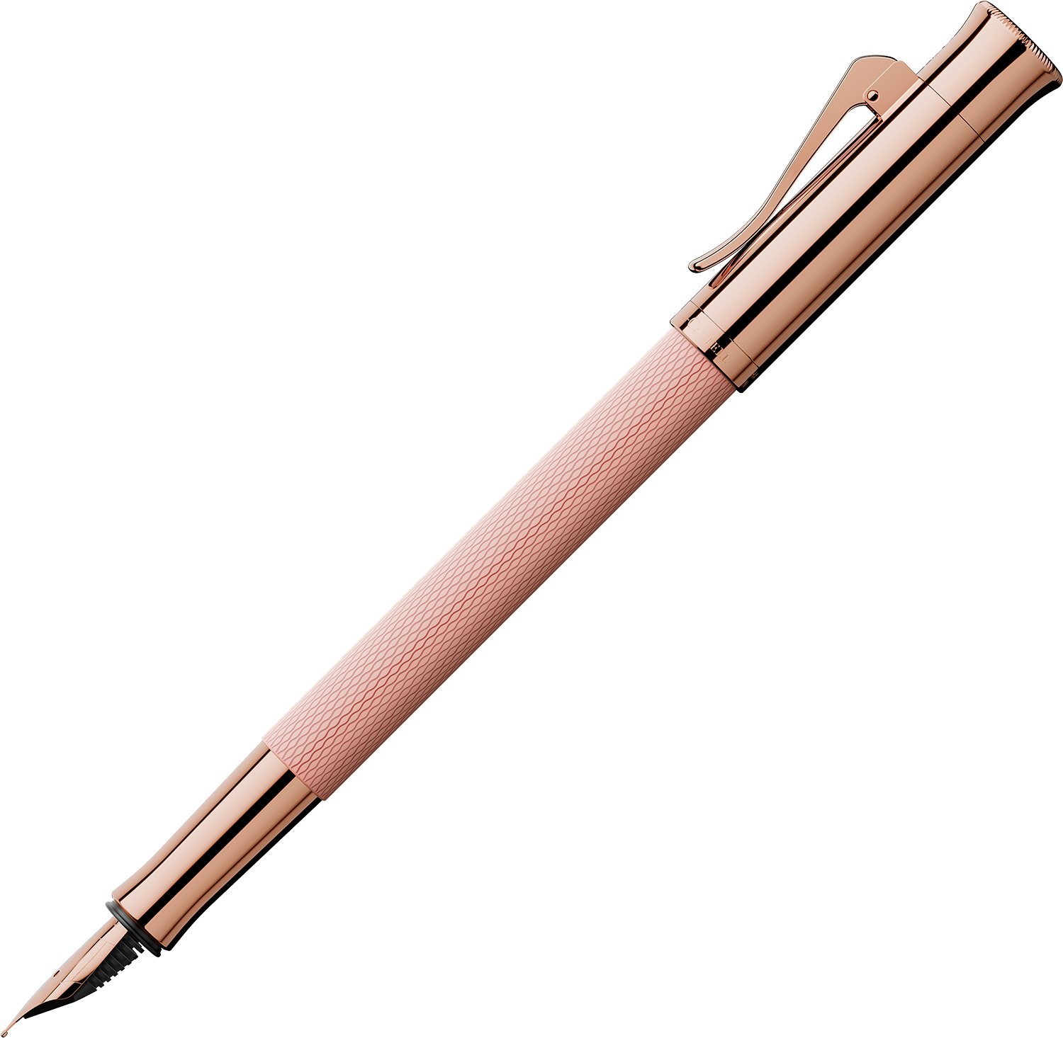 Graf von Faber-Castell Guilloche rose blush fountain pen