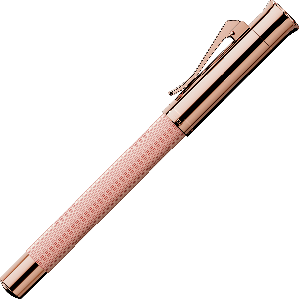 Graf von Faber-Castell Guilloche rose blush fountain pen - Fontoplumo
