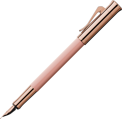Graf von Faber - Castell Guilloche rose blush fountain pen - Fontoplumo
