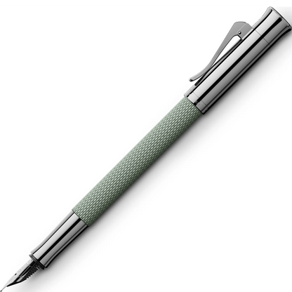 Graf von Faber - Castell Guilloche sage green fountain pen - Fontoplumo
