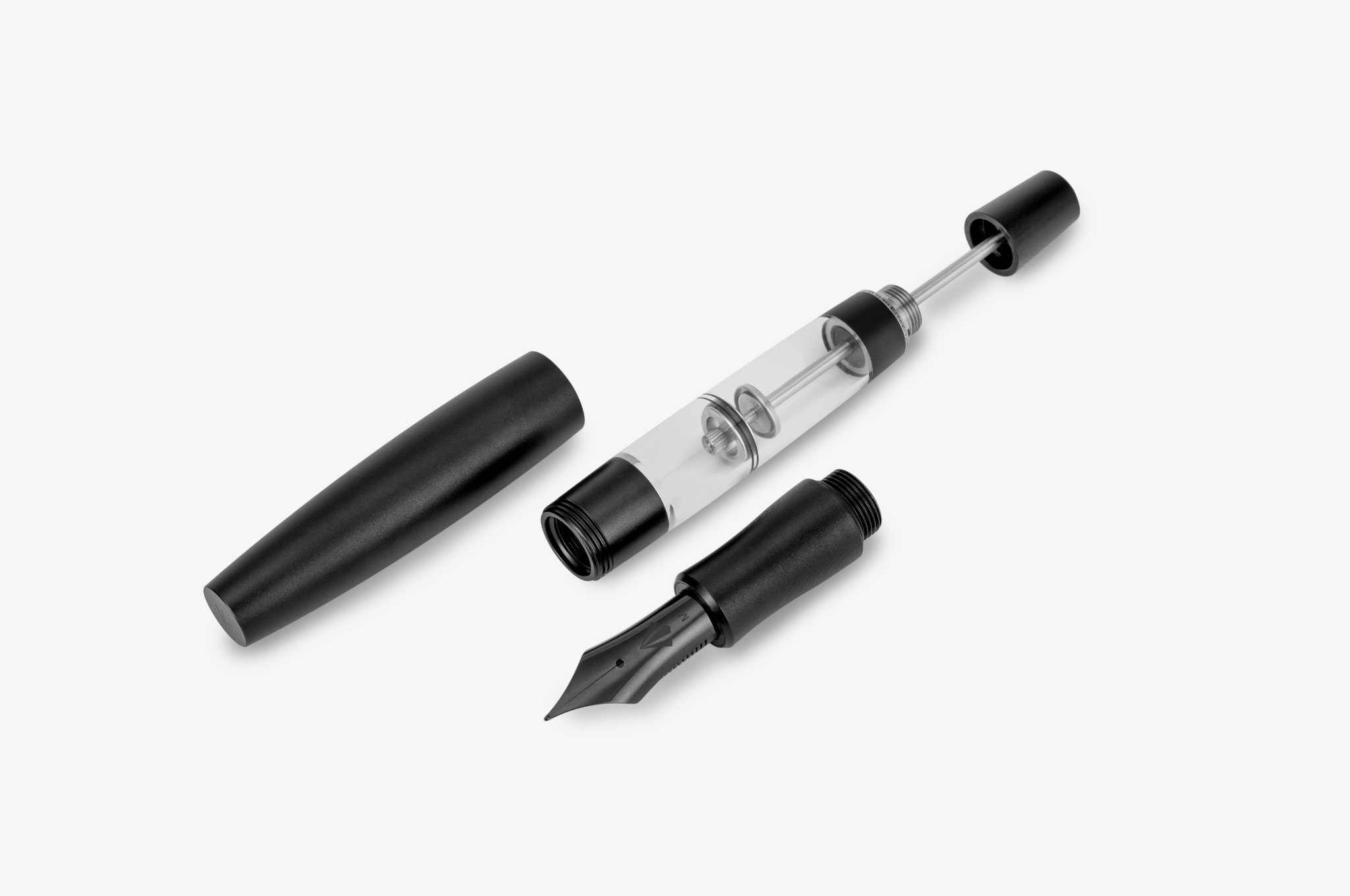 Gravitas Monster Aluminum Black - Fontoplumo