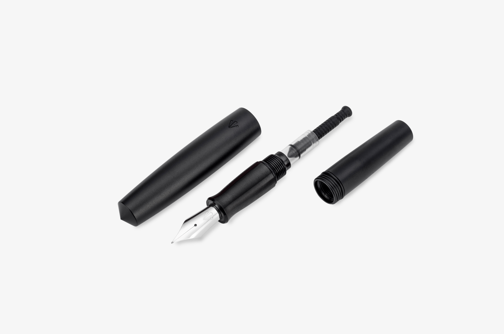 Gravitas Pocket Aluminum Black - Fontoplumo