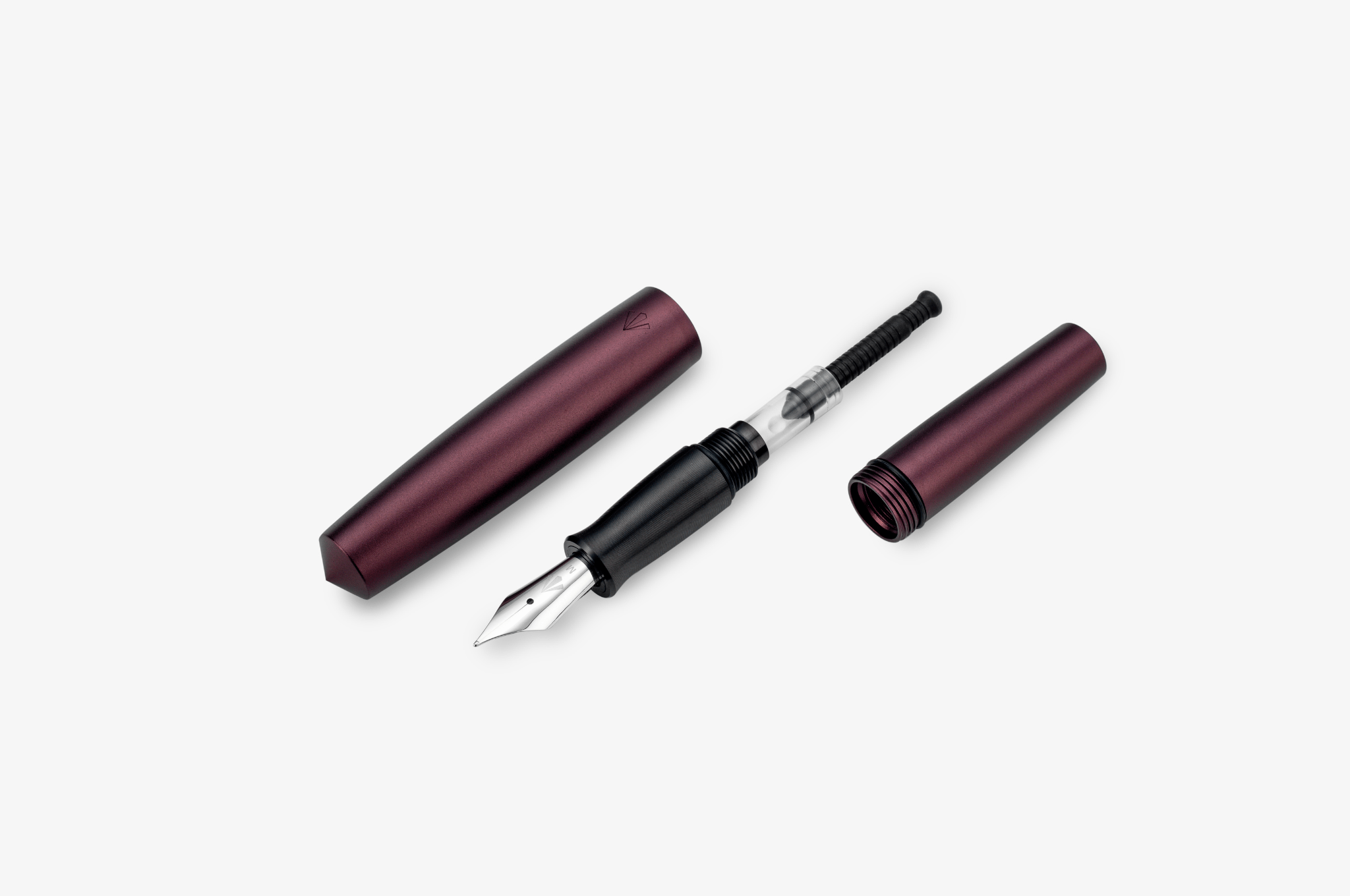 Gravitas Pocket Aluminum Cherry Velvet - Fontoplumo