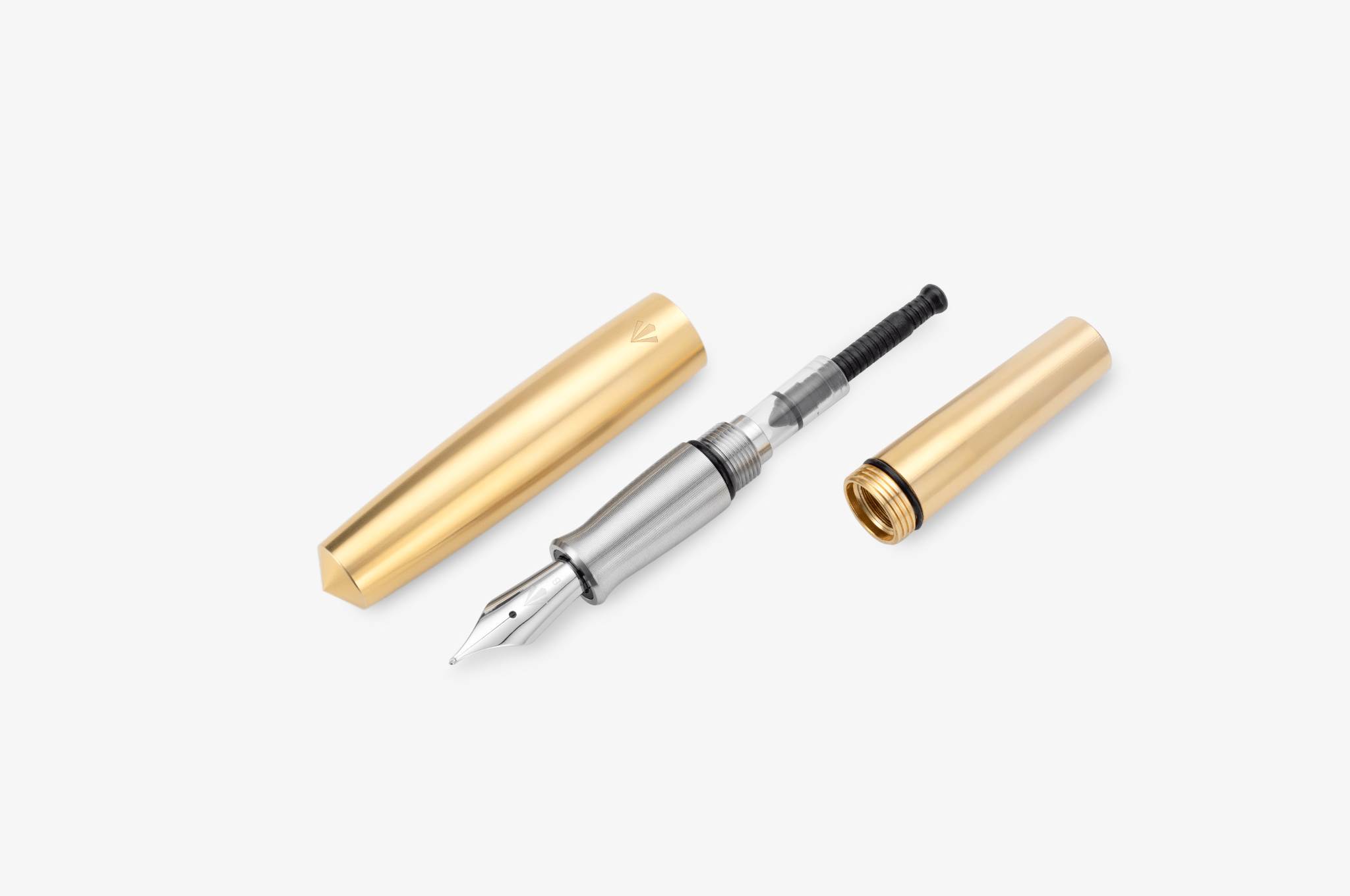 Gravitas Pocket Raw Brass - Fontoplumo