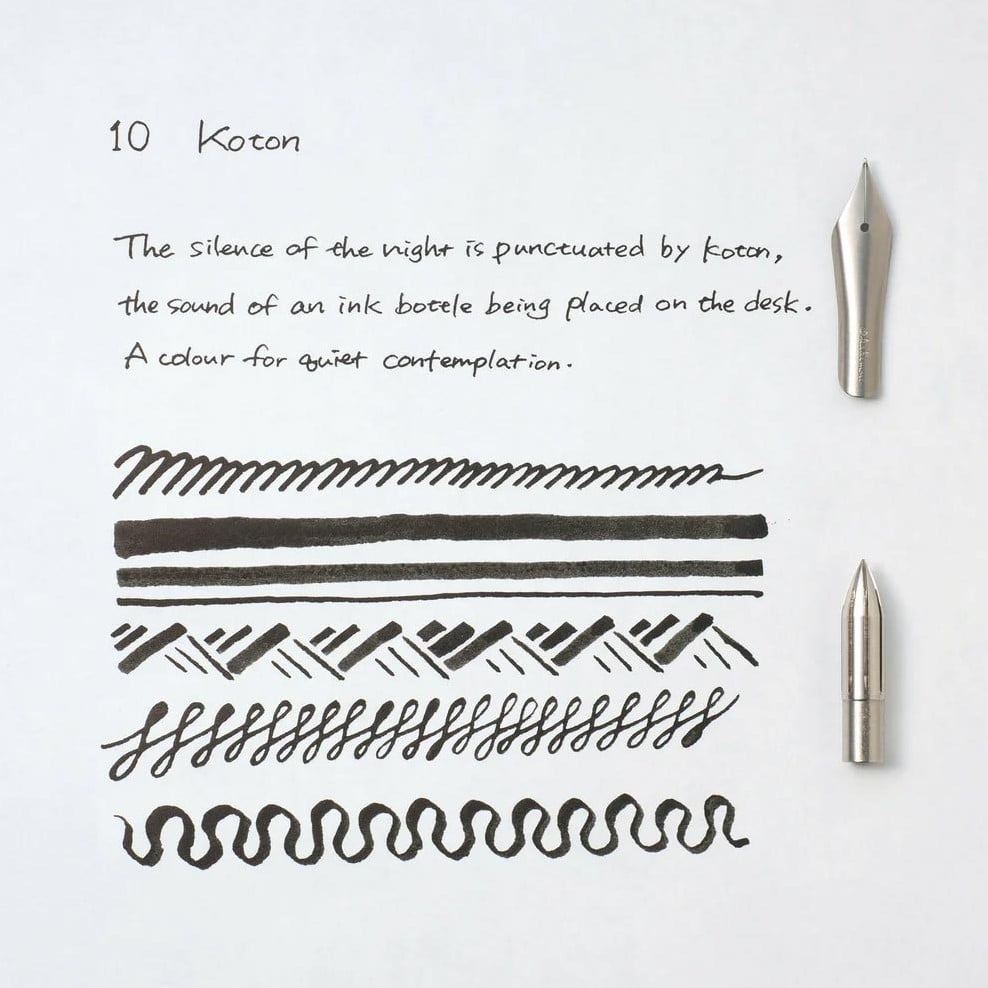 Kakimori Pigment ink 10 koton - Fontoplumo