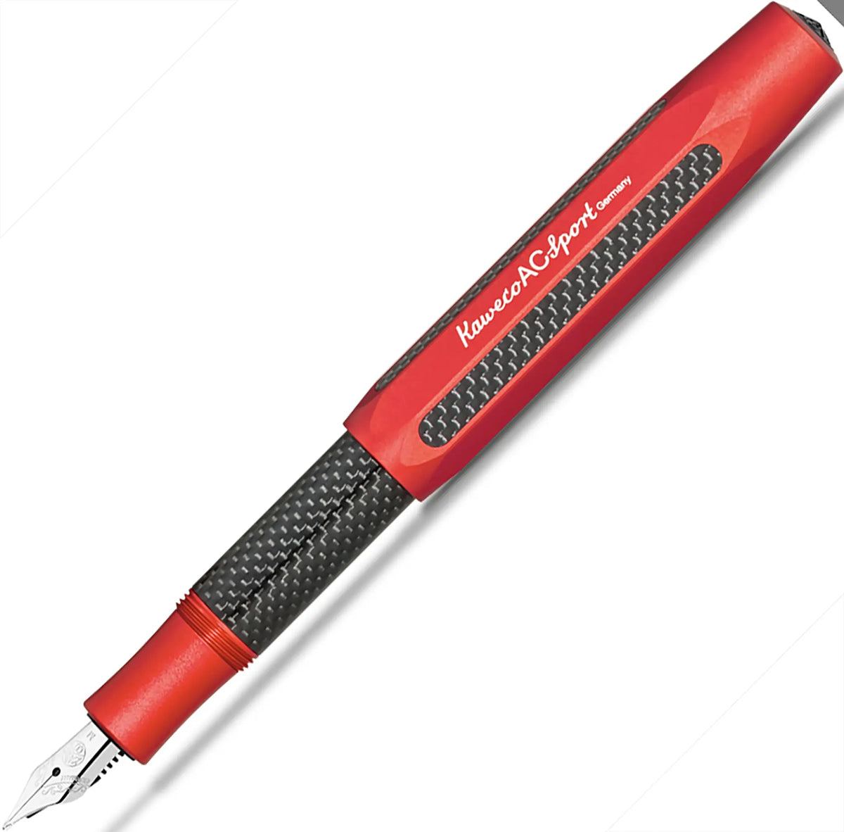 Kaweco AC Sport red fountain pen - Fontoplumo