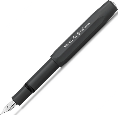 Kaweco AL Sport black fountain pen - Fontoplumo