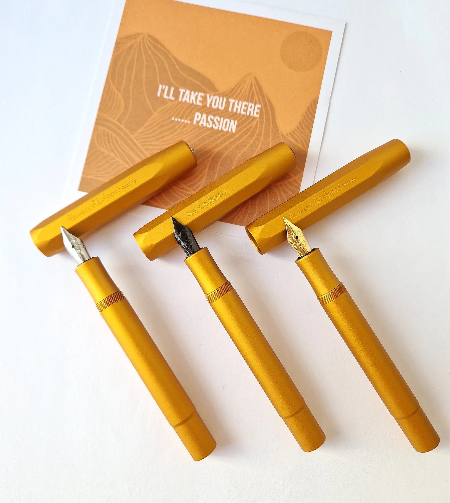 Kaweco AL Sport Passion fountain pen - Fontoplumo