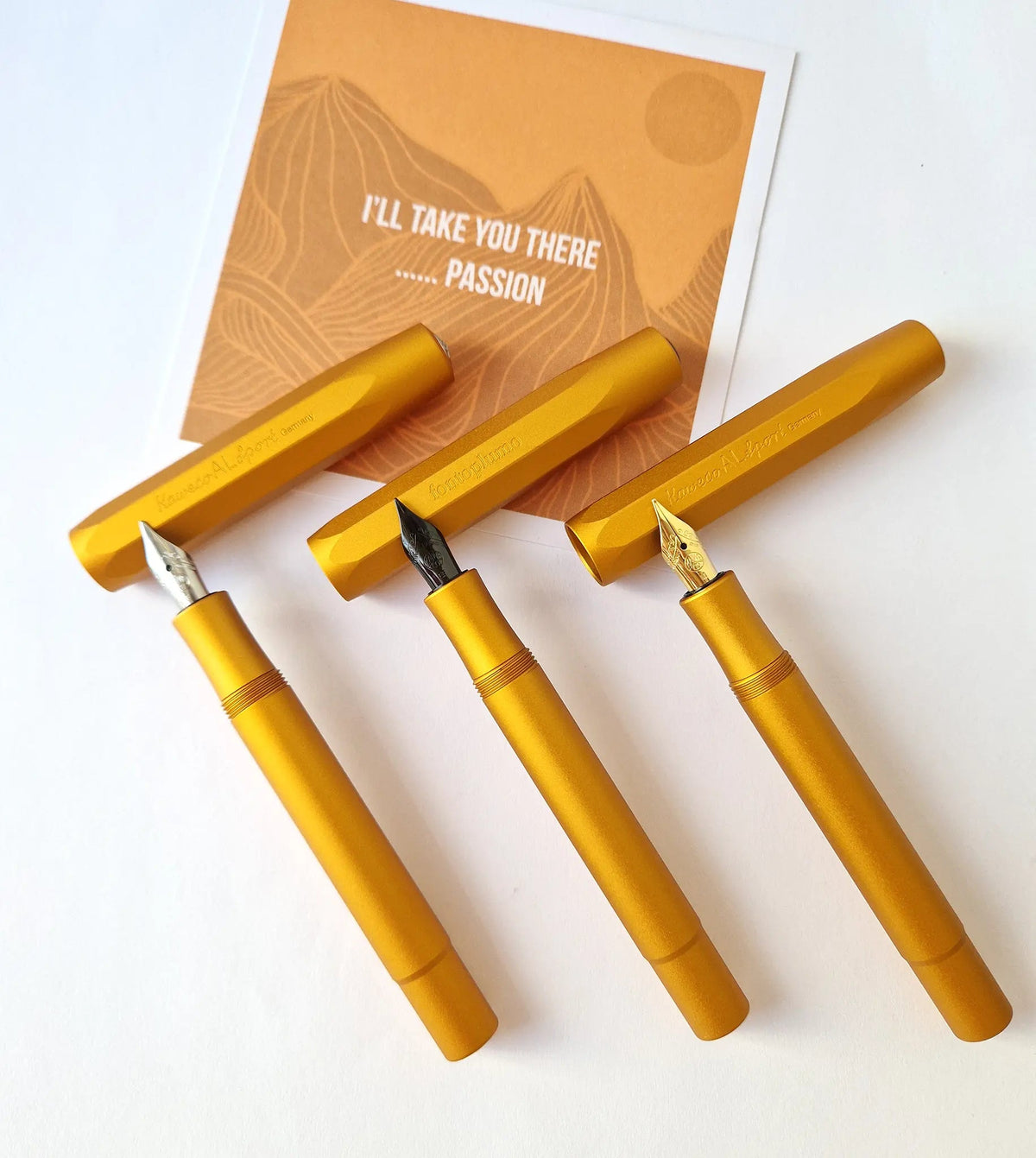 Kaweco AL Sport Passion fountain pen - Fontoplumo