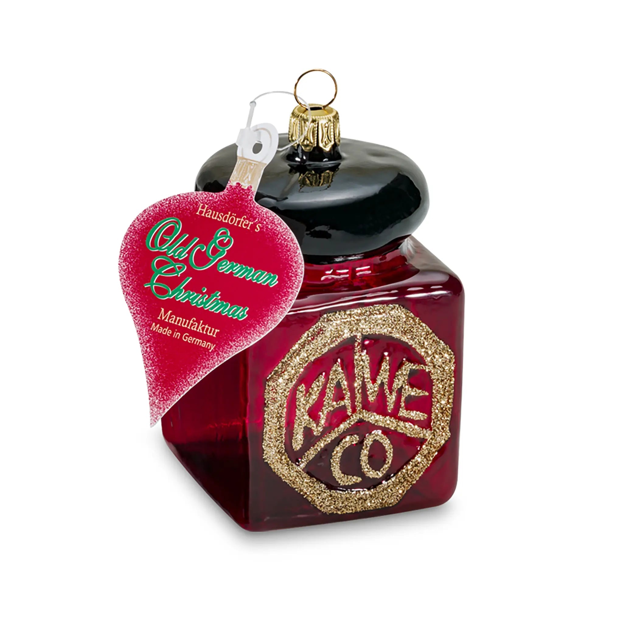 Kaweco Christmas decoration glass ink bottle - Fontoplumo