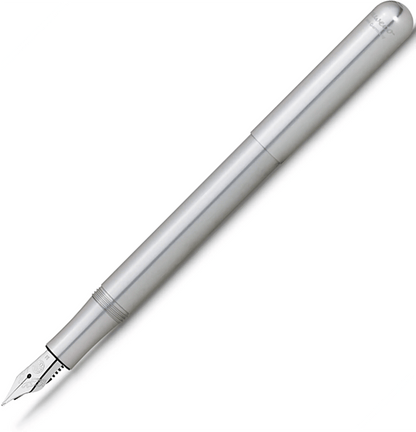 Kaweco Liliput aluminum silver fountain pen - Fontoplumo