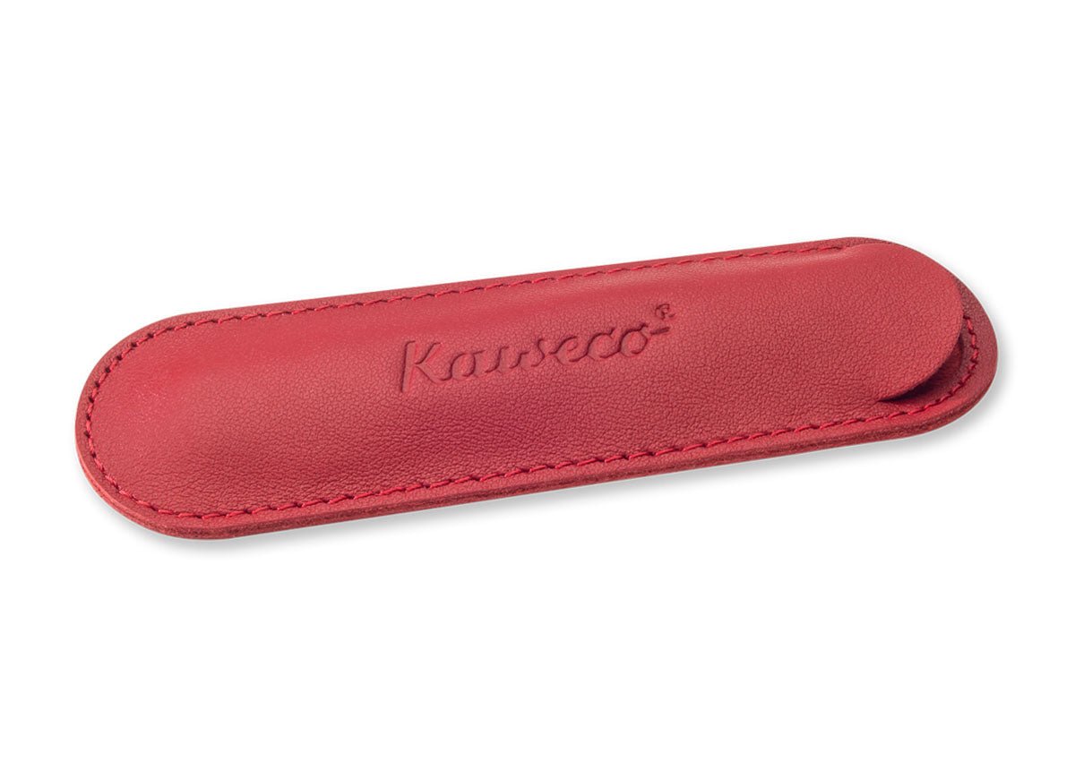 Kaweco penpouch chili pepper for 1 Sport pen leather - Fontoplumo