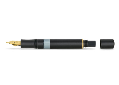 Kaweco Piston Sport AL black SET with ink - Fontoplumo