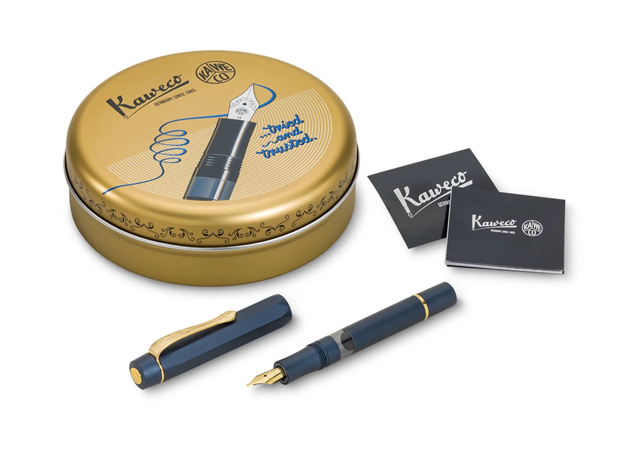 Kaweco Piston Sport AL navy - Fontoplumo