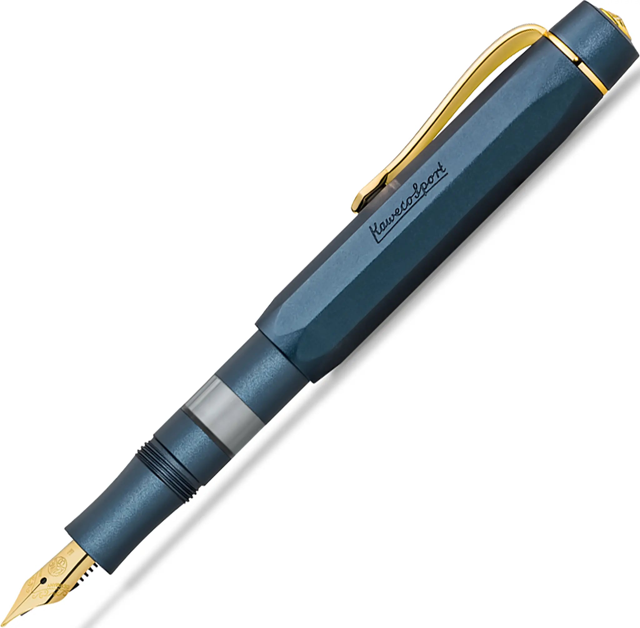 Kaweco Piston Sport AL navy - Fontoplumo