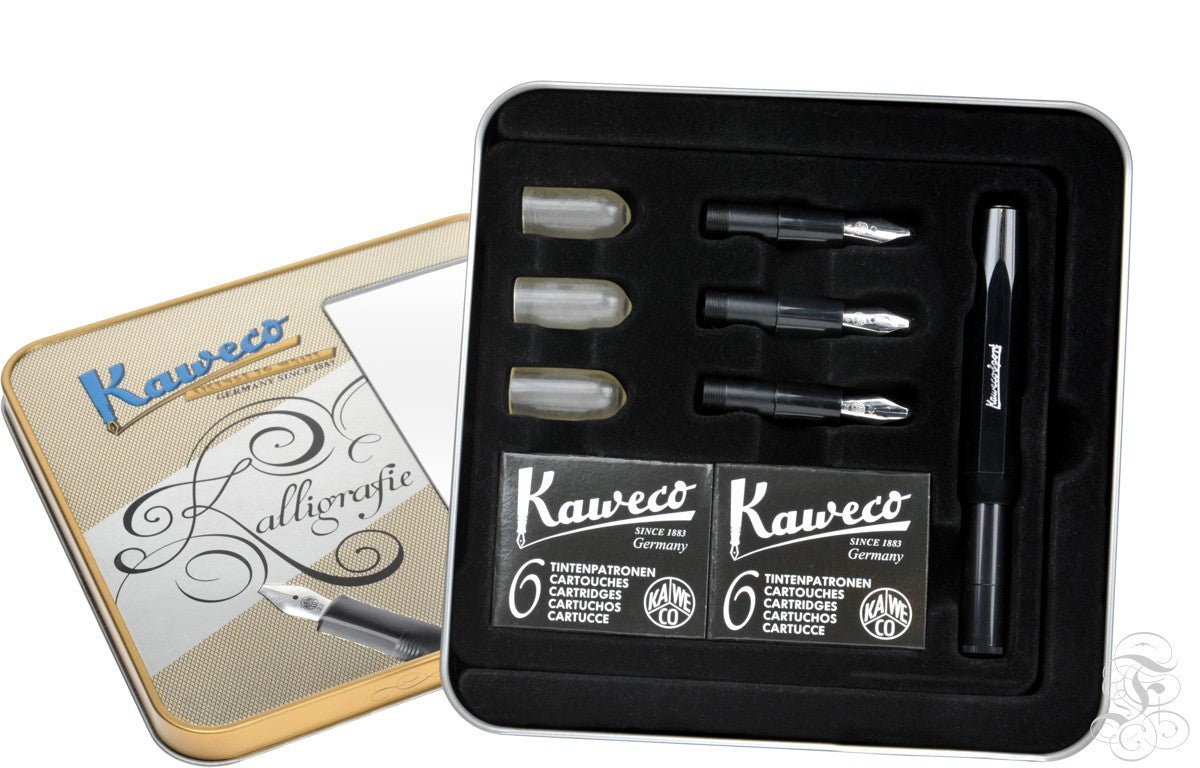 Kaweco Sport Calligraphy set black - Fontoplumo