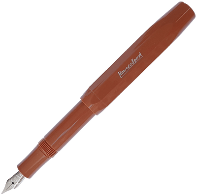 Kaweco Sport Chocolate Silver fountain pen - Fontoplumo Exclusive - Fontoplumo