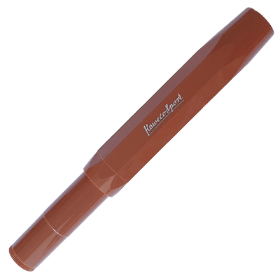 Kaweco Sport Chocolate Silver fountain pen - Fontoplumo Exclusive - Fontoplumo
