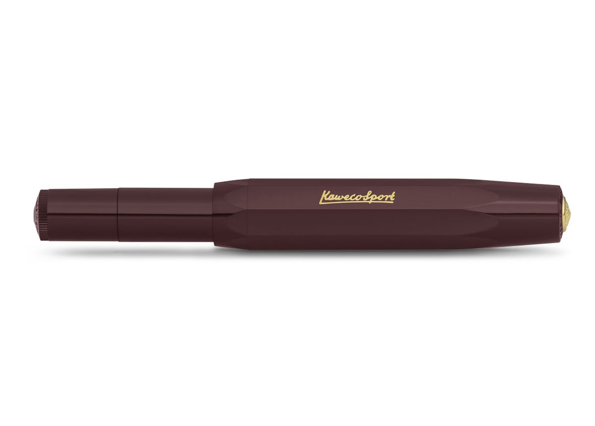 Kaweco Sport Classic bordeaux fountain pen - Fontoplumo