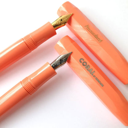 Kaweco Sport Coral Guilloche Gold fountain pen - Fontoplumo Exclusive - Fontoplumo