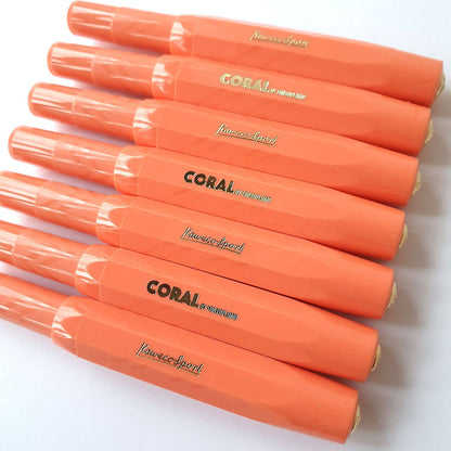 Kaweco Sport Coral Guilloche Gold fountain pen - Fontoplumo Exclusive - Fontoplumo