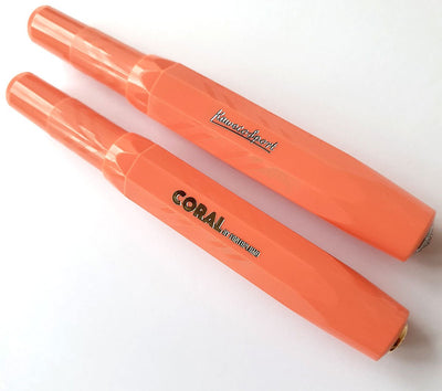 Kaweco Sport Coral Guilloche Silver fountain pen - Fontoplumo Exclusive - Fontoplumo