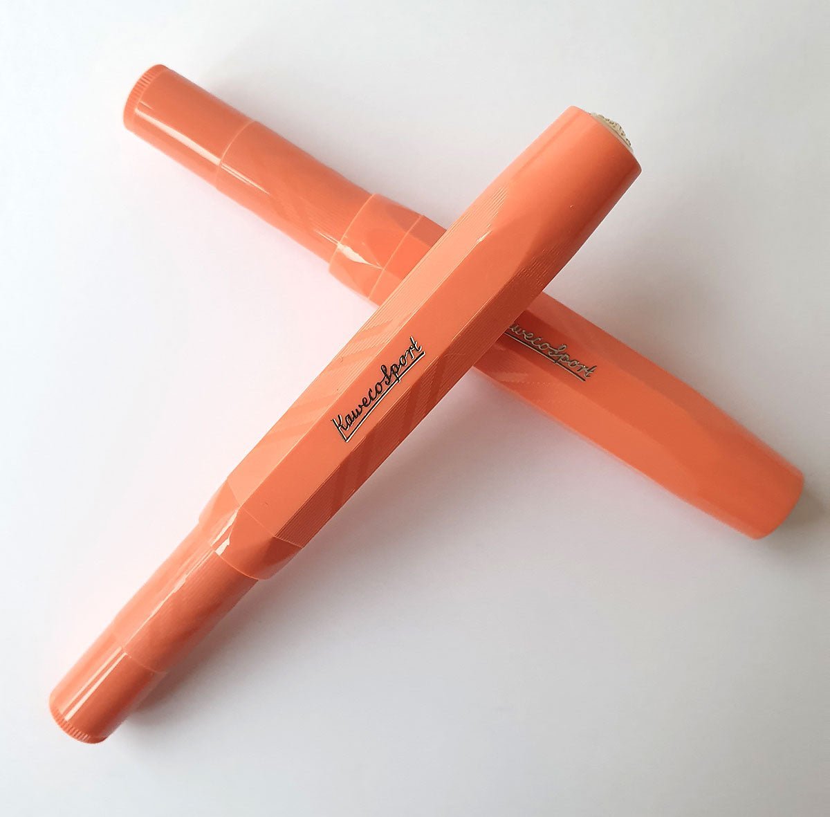Kaweco Sport Coral Guilloche Silver fountain pen - Fontoplumo Exclusive - Fontoplumo