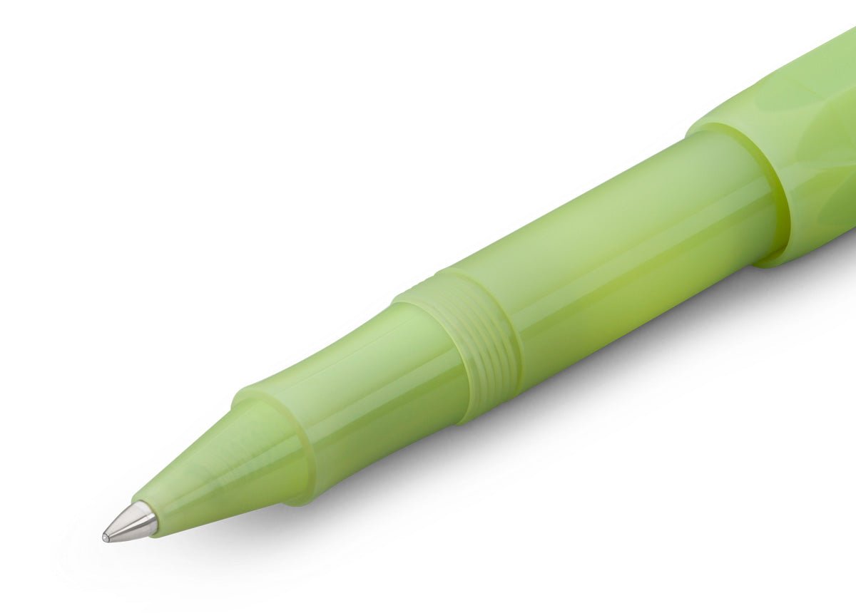 Kaweco Sport Frosted Fine Lime rollerball - Fontoplumo