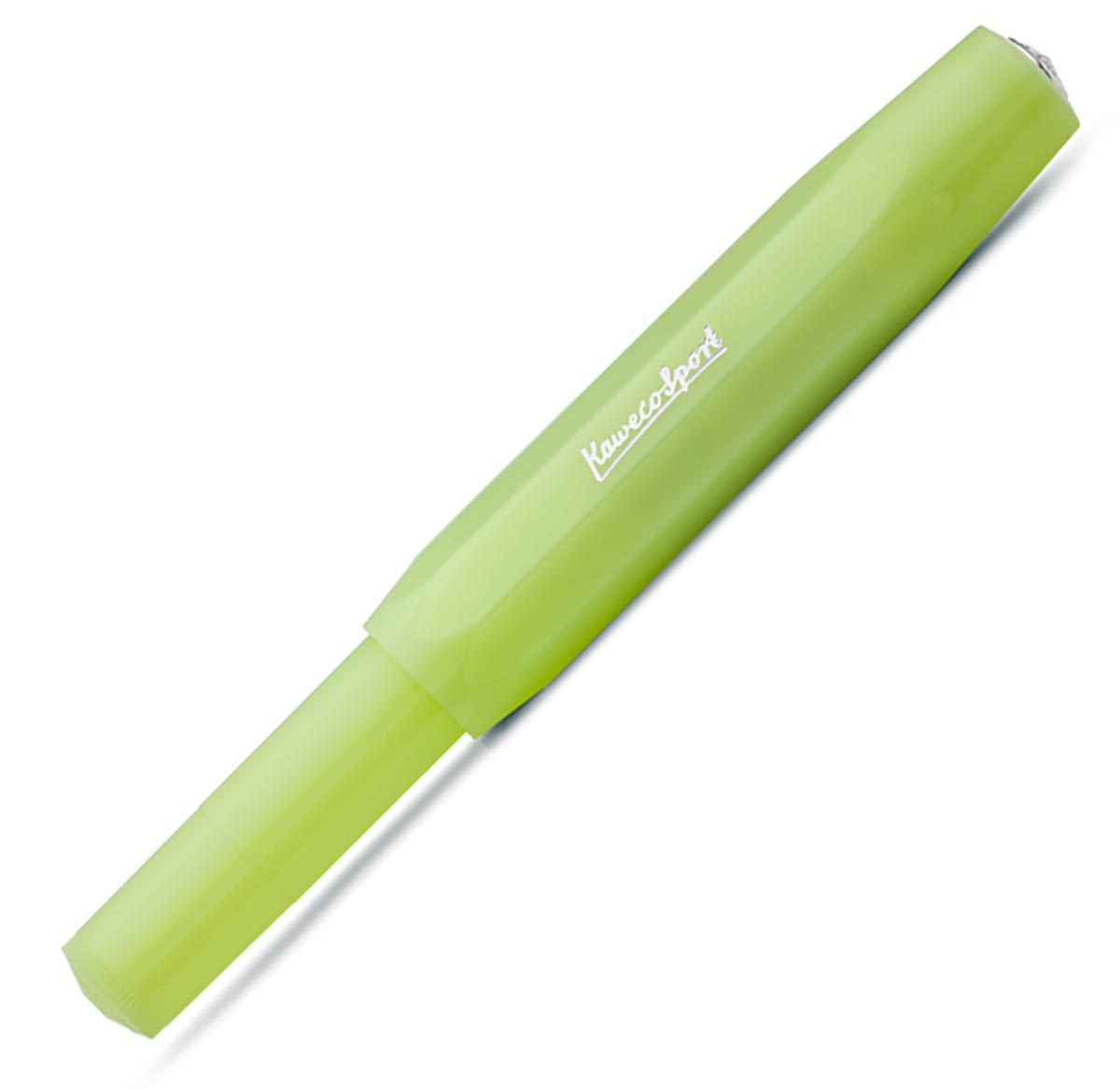 Kaweco Sport Frosted Fine Lime rollerball - Fontoplumo