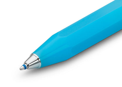Kaweco Sport Frosted Light Blueberry ballpoint - Fontoplumo