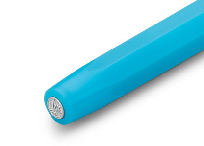 Kaweco Sport Frosted Light Blueberry rollerball - Fontoplumo