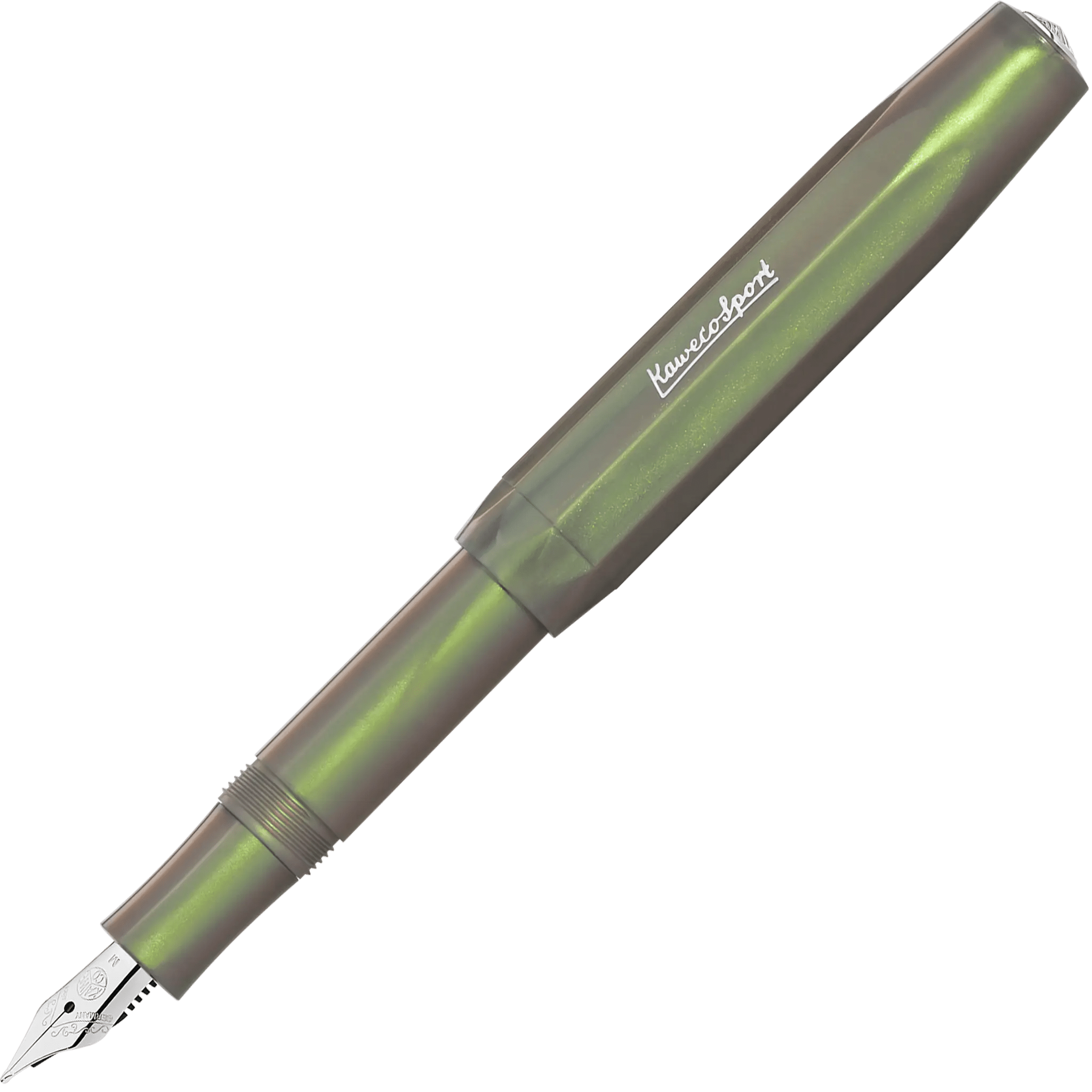 Kaweco Sport Lunar shadow green fountain pen - Fontoplumo