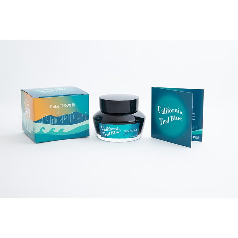 Kobe ink California Teal Blue 50ml - Fontoplumo