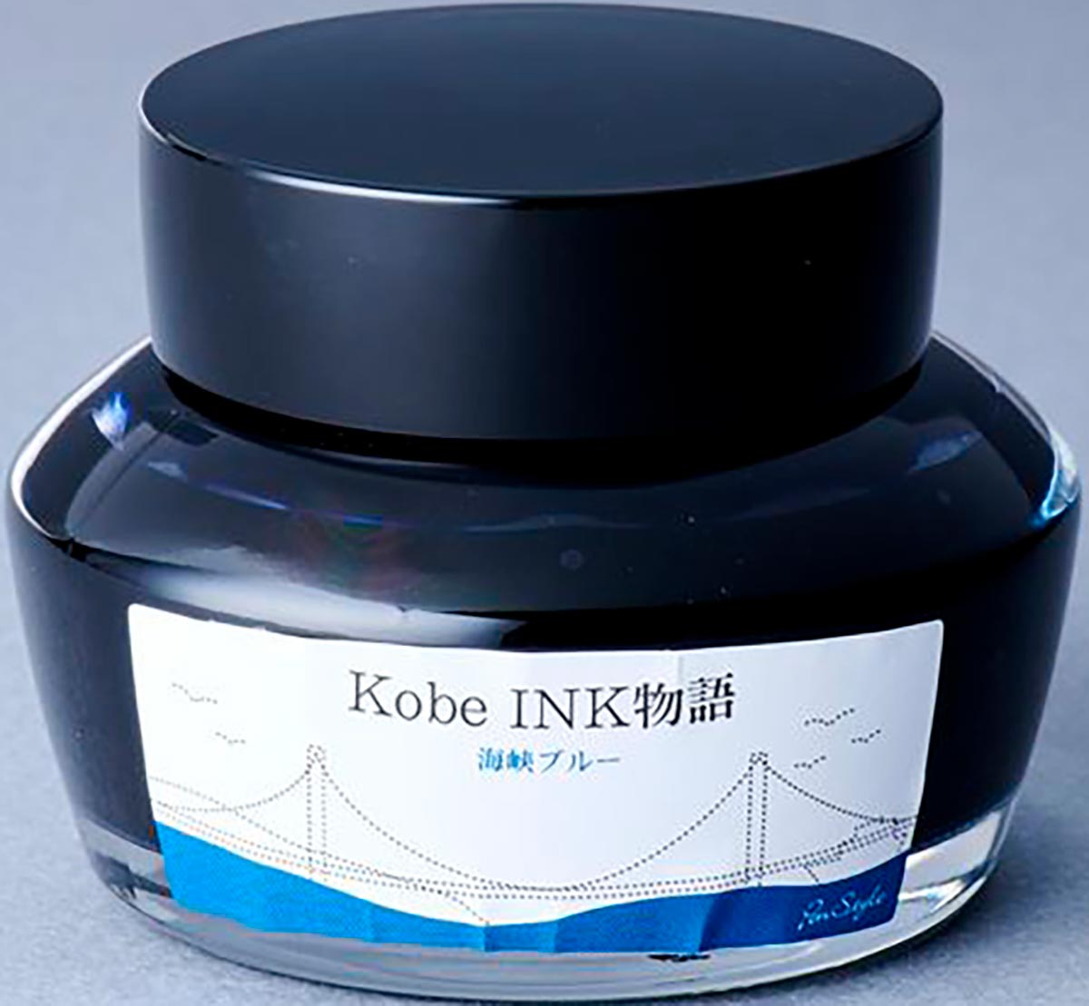 Kobe ink No.7 Kaikyou Blue 50ml - Fontoplumo