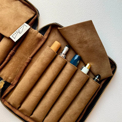 Kyokuhaku pen case for 10 pens Cabinet of Curiosities - Fontoplumo