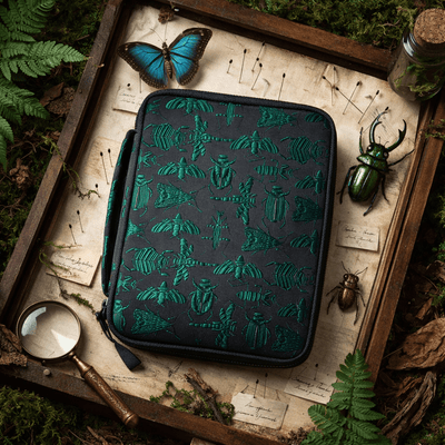 Kyokuhaku pen case for 10 pens Cabinet of Curiosities - Fontoplumo