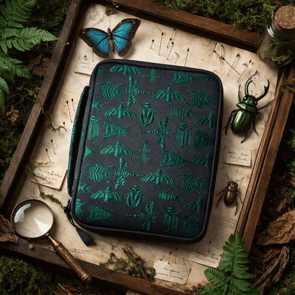 Kyokuhaku pen case for 10 pens Cabinet of Curiosities - Fontoplumo