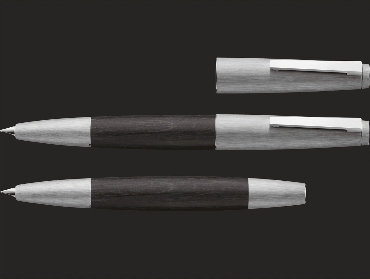LAMY 2000 bog oak fountain pen limited edition - Fontoplumo