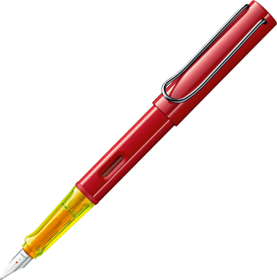 LAMY AL - star glossy red SET - Fontoplumo