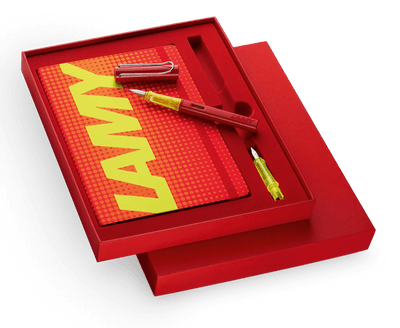 LAMY AL - star glossy red SET - Fontoplumo