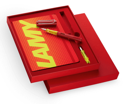 LAMY AL - star glossy red SET - Fontoplumo