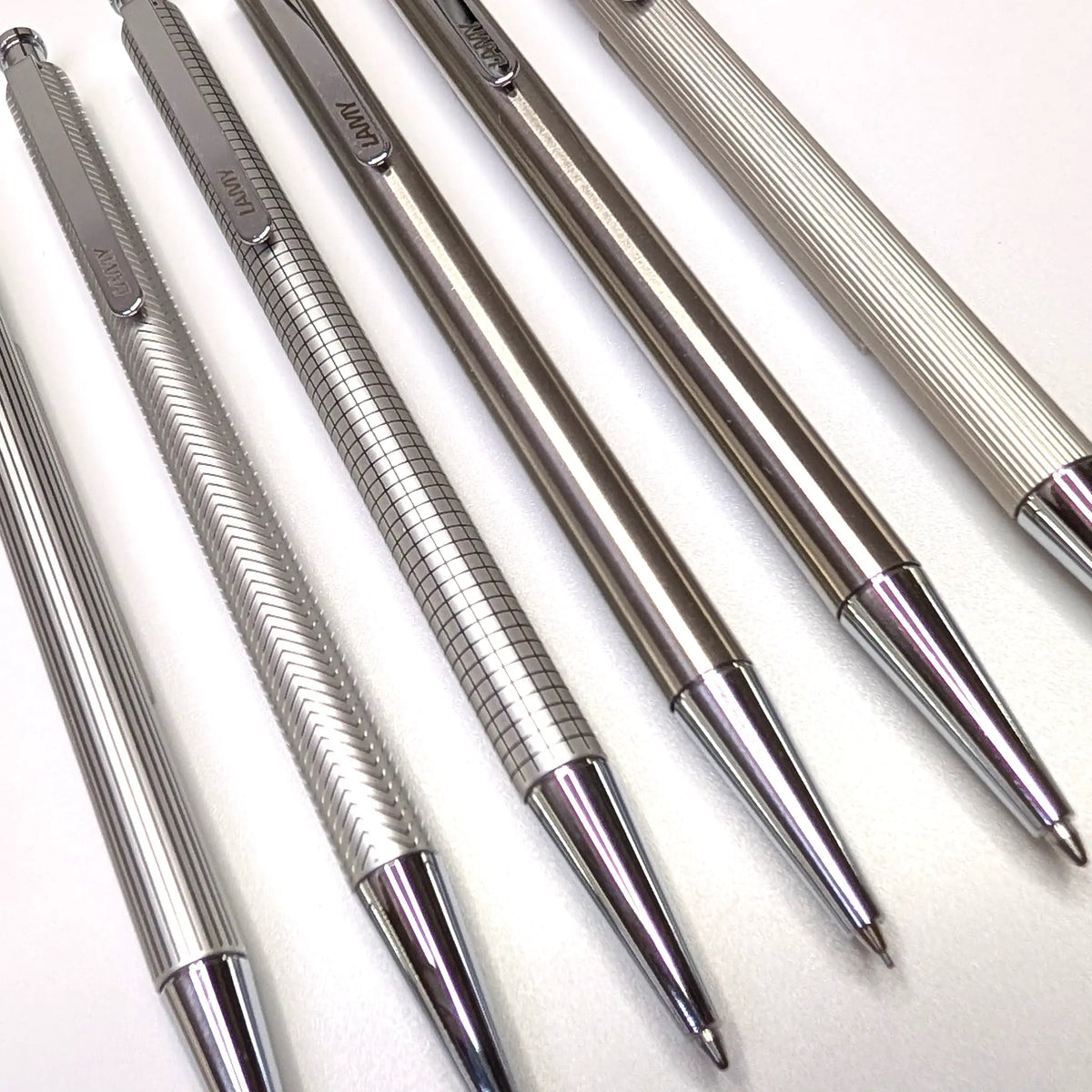 LAMY linea ballpoint pens and mechanical pencil NOS - Fontoplumo