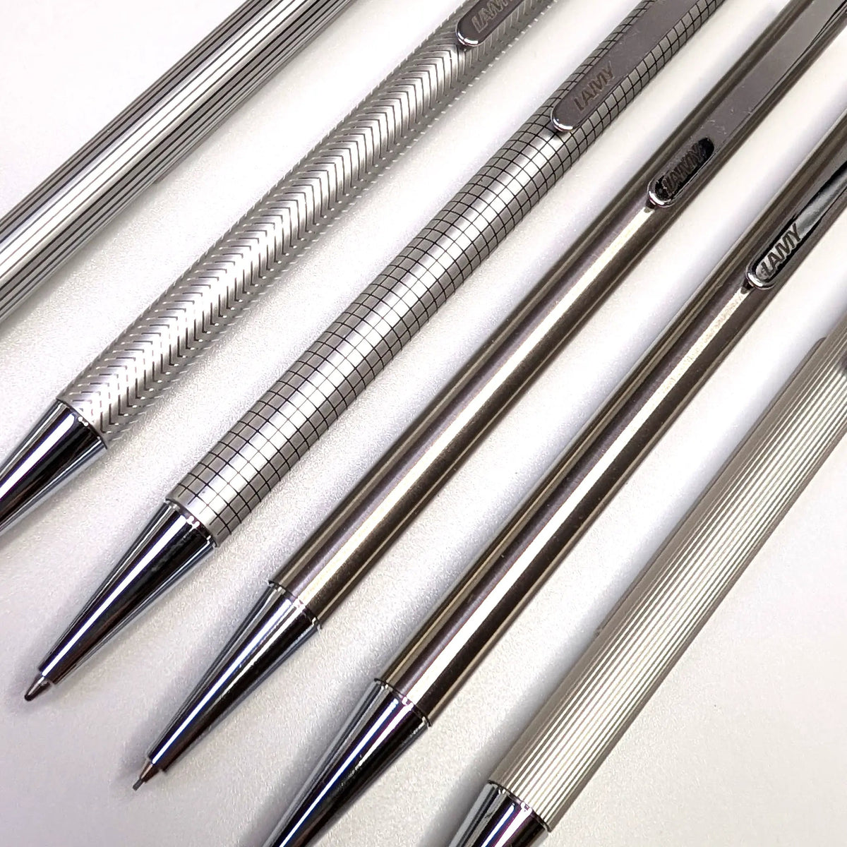 LAMY linea ballpoint pens and mechanical pencil NOS - Fontoplumo