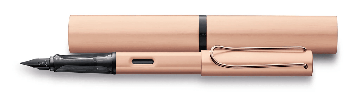 LAMY Lx RAu Pink Gold fountain pen - Fontoplumo