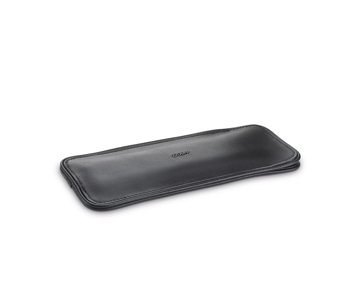 LAMY pencase for 2 pens slipcase, leather black A401 - Fontoplumo