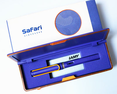 LAMY safari Candy Violet with mango clip - Fontoplumo