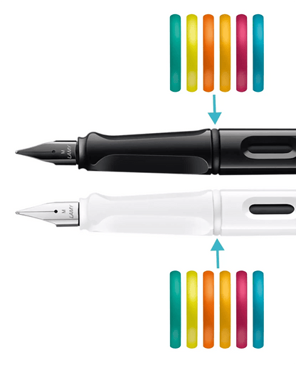 LAMY safari multicolor Set fountain pens - Fontoplumo