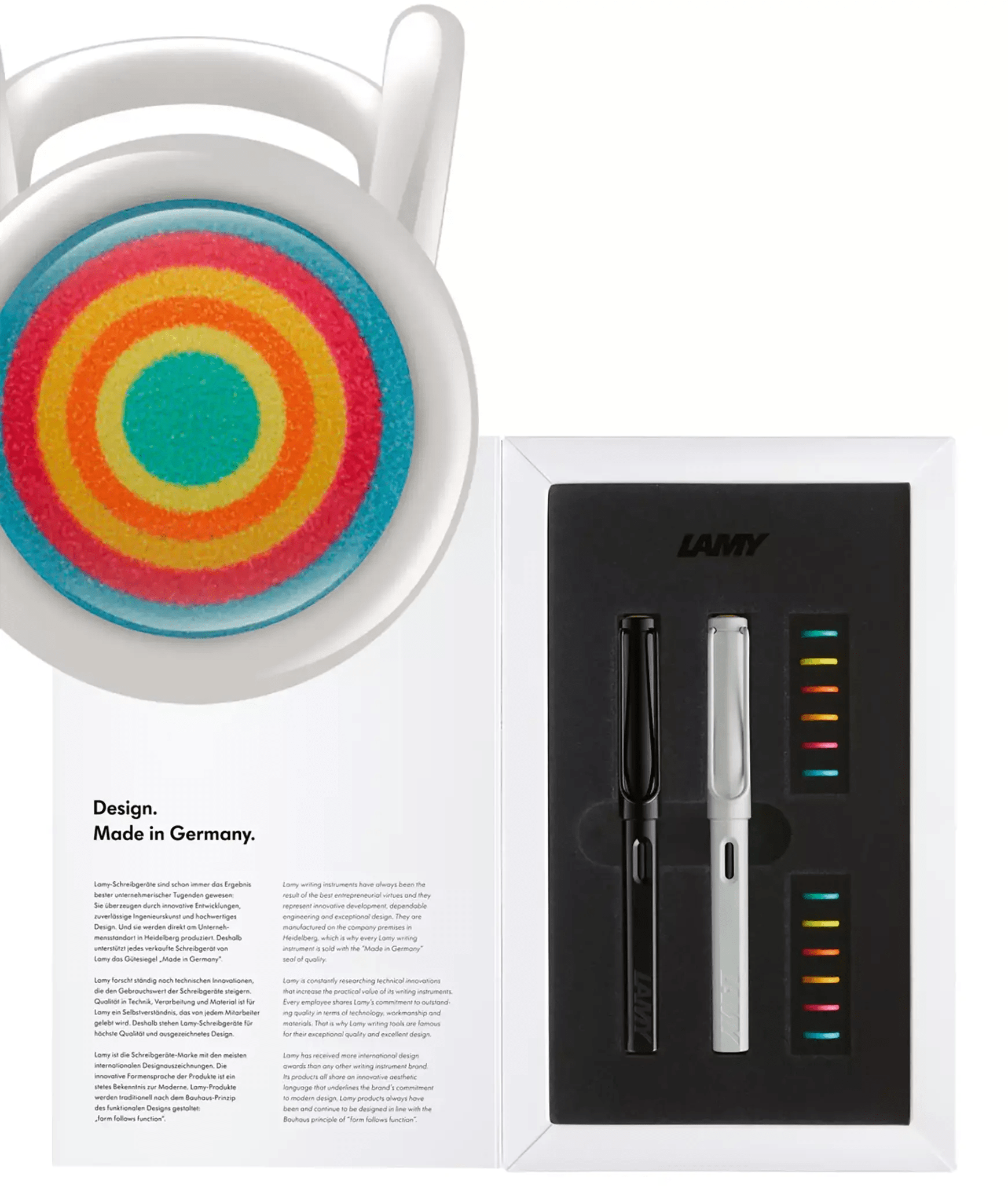 LAMY safari multicolor Set fountain pens - Fontoplumo